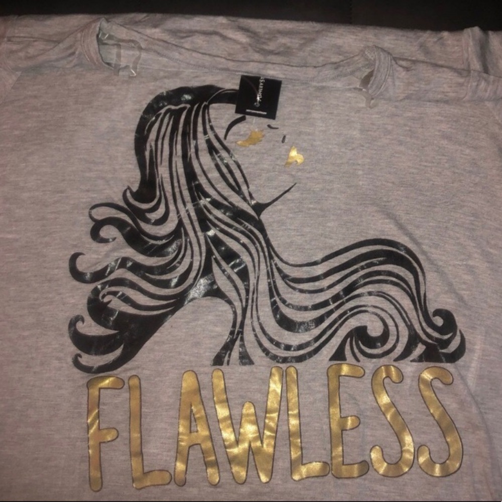 ASHLEY STEWART GRAPHIC TOP